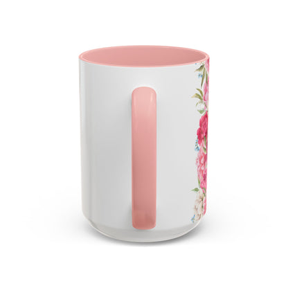 Dental Hygienist Floral Coffee Mug – "Warning: Sharp Tools, Sharper Sarcasm"