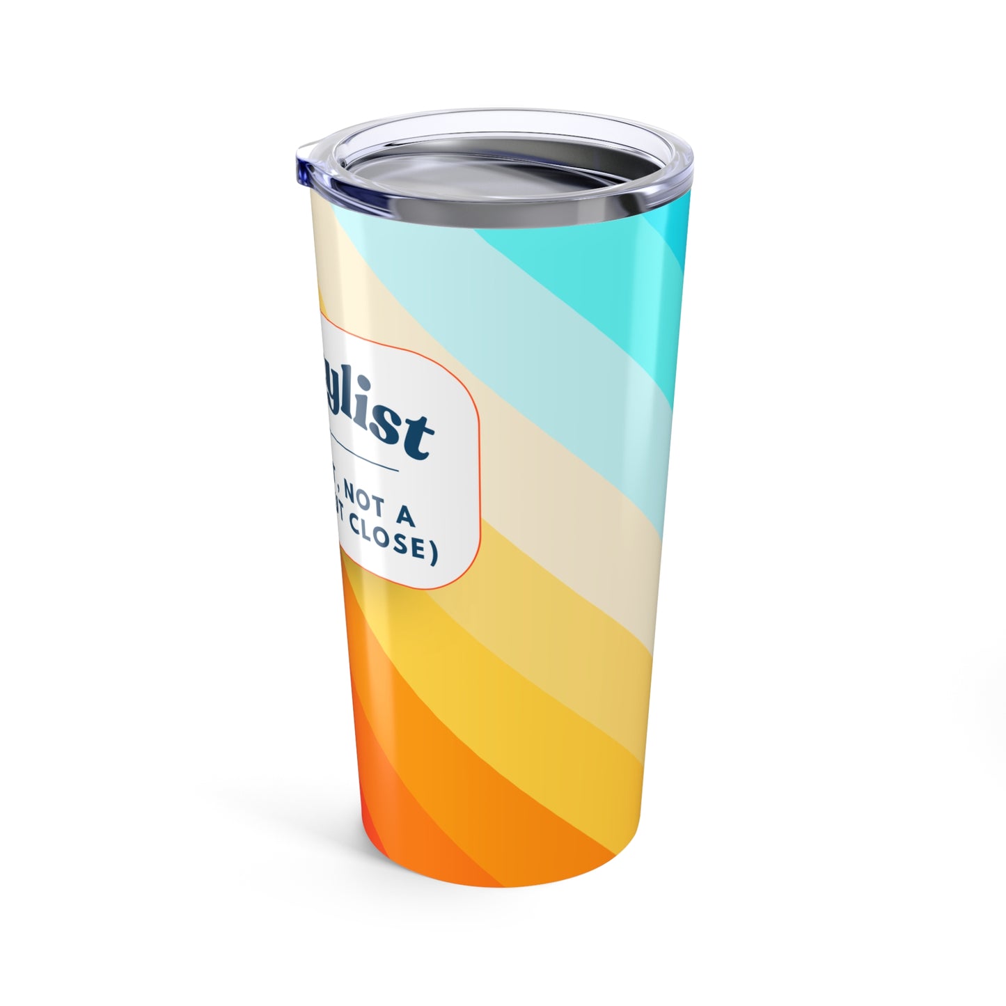 Hairstylist Tumbler 20 oz. – “I’m a Stylist, Not a Magician (But Close)”