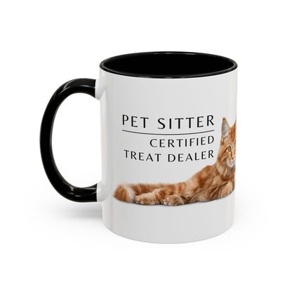 Pet Sitter Coffee Mug – “Certified Treat Dealer.”