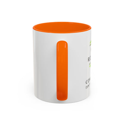 Human Resources Floral Coffee Mug: "Because Common Sense Isn’t That Common"