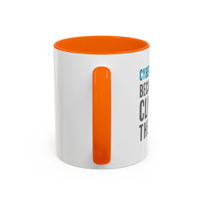 Cybersecurity Coffee Mug - "Because You Clicked the Link"