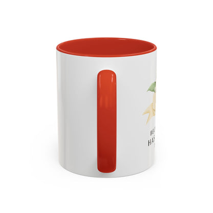 Human Resources Floral Coffee Mug: "Because Someone Has to Babysit the Adults"