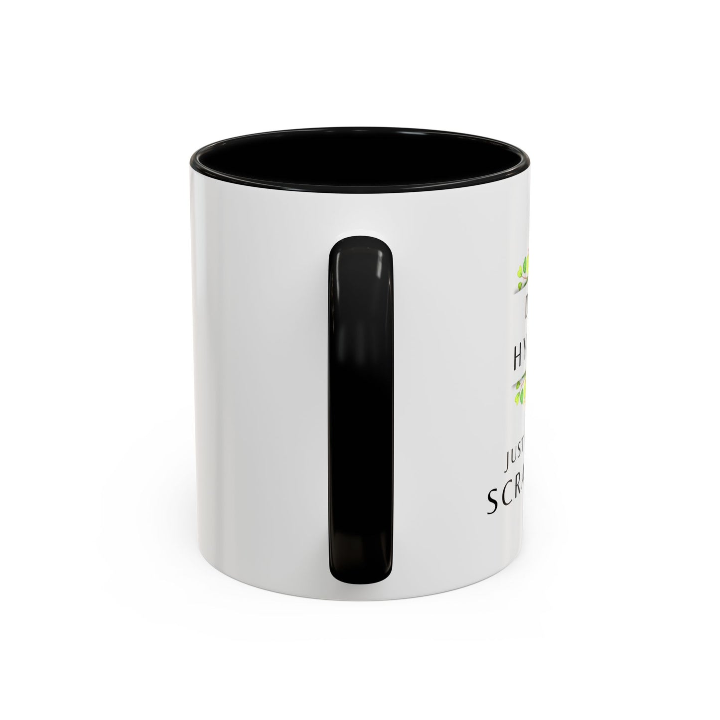 Dental Hygienist Floral Coffee Mug – "Just Here for the Scrape Sound"