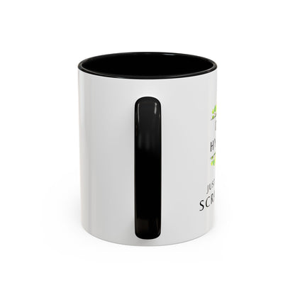 Dental Hygienist Floral Coffee Mug – "Just Here for the Scrape Sound"
