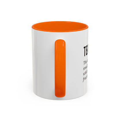 Teacher Coffee Mug – “The art of keeping small humans alive while explaining fractions”