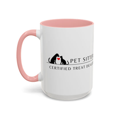 Pet Sitter Coffee Mug – “Certified Treat Dealer.”