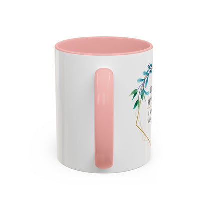 Dental Hygienist Floral Coffee Mug – "I Know What You Ate Last Night"