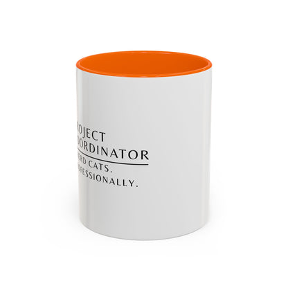 Project Coordinator Sunflower Coffee Mug – “I herd cats. Professionally.”