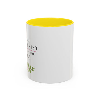 Dental Hygienist Floral Mug – "I Do It for the Sparkle"