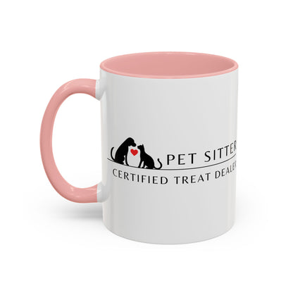 Pet Sitter Coffee Mug – “Certified Treat Dealer.”