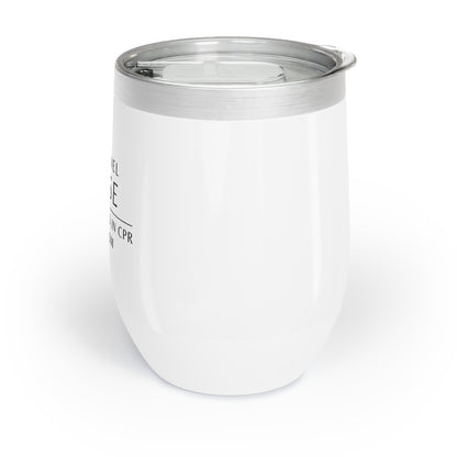 Nurse Wine Tumbler – “I’m trained in CPR & Sarcasm”