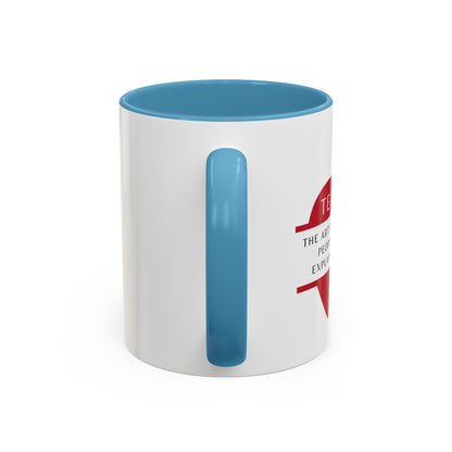 Teacher Coffee Mug – “The art of keeping small humans alive while explaining fractions”