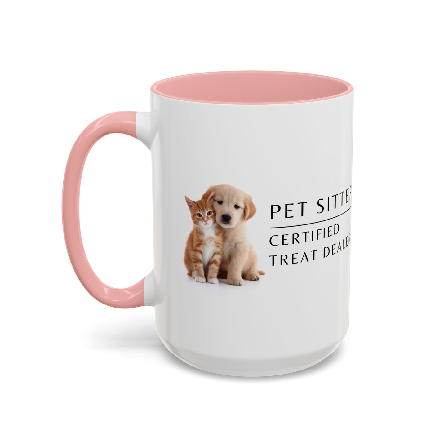 Pet Sitter Coffee Mug – “Certified Treat Dealer.”