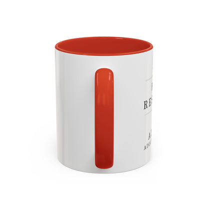 Human Resources Floral Coffee Mug: "Because Common Sense Isn’t That Common"