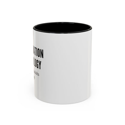 Information Technology Coffee Mug: "Babysitting Adults Since Dial-Up"