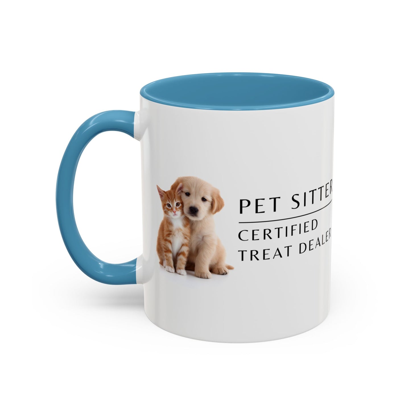 Pet Sitter Coffee Mug – “Certified Treat Dealer.”