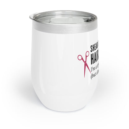 Wine Tumbler – “Hairstylist: I’m a Stylist, Not a Magician (But Close)”