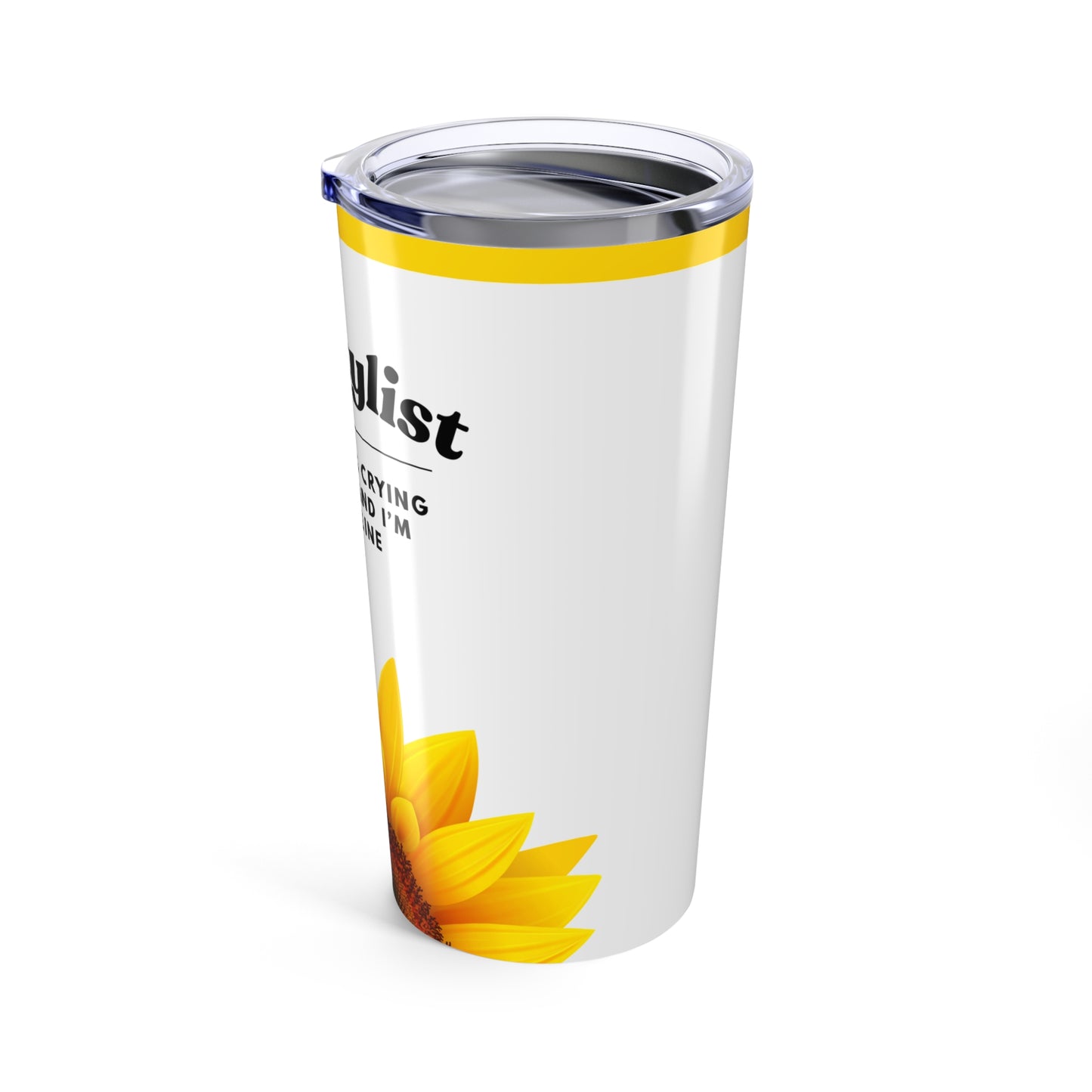 Hairstylist Tumbler 20 oz. – “Your Hair Is Crying for Help, and I’m the Hotline.”
