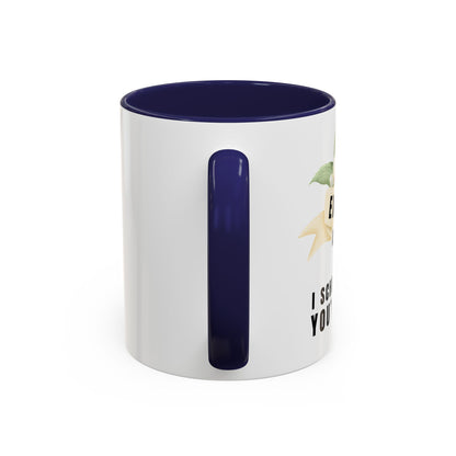 Executive Assistant Floral Coffee Mug - "I schedule your life. You're welcome."