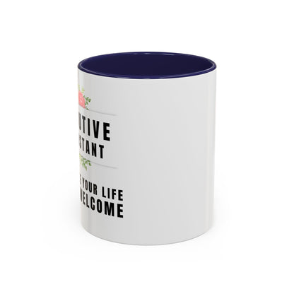 Executive Assistant Coffee Mug - "I schedule your life. You're welcome."