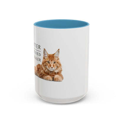 Pet Sitter Coffee Mug – “Certified Treat Dealer.”