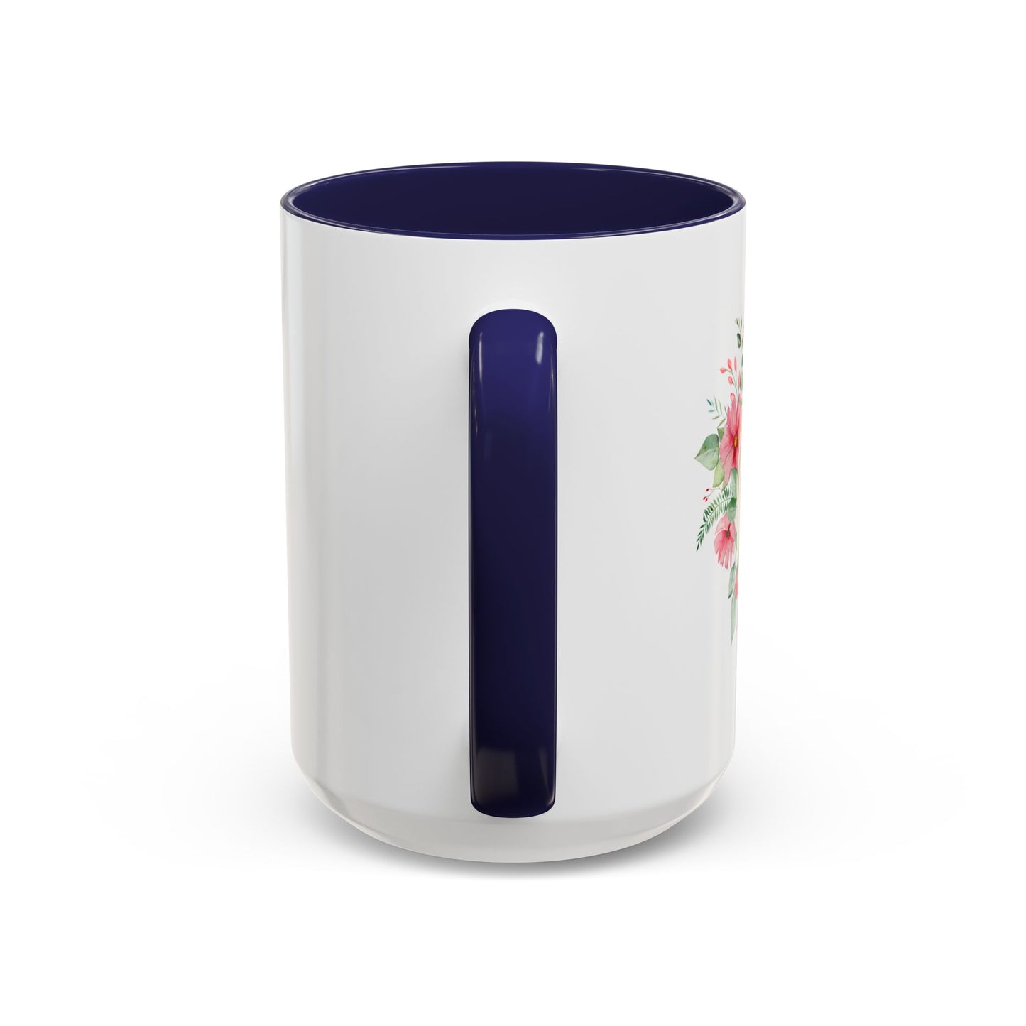 Dental Hygienist Floral Coffee Mug – "I See Through Your Floss Lies"