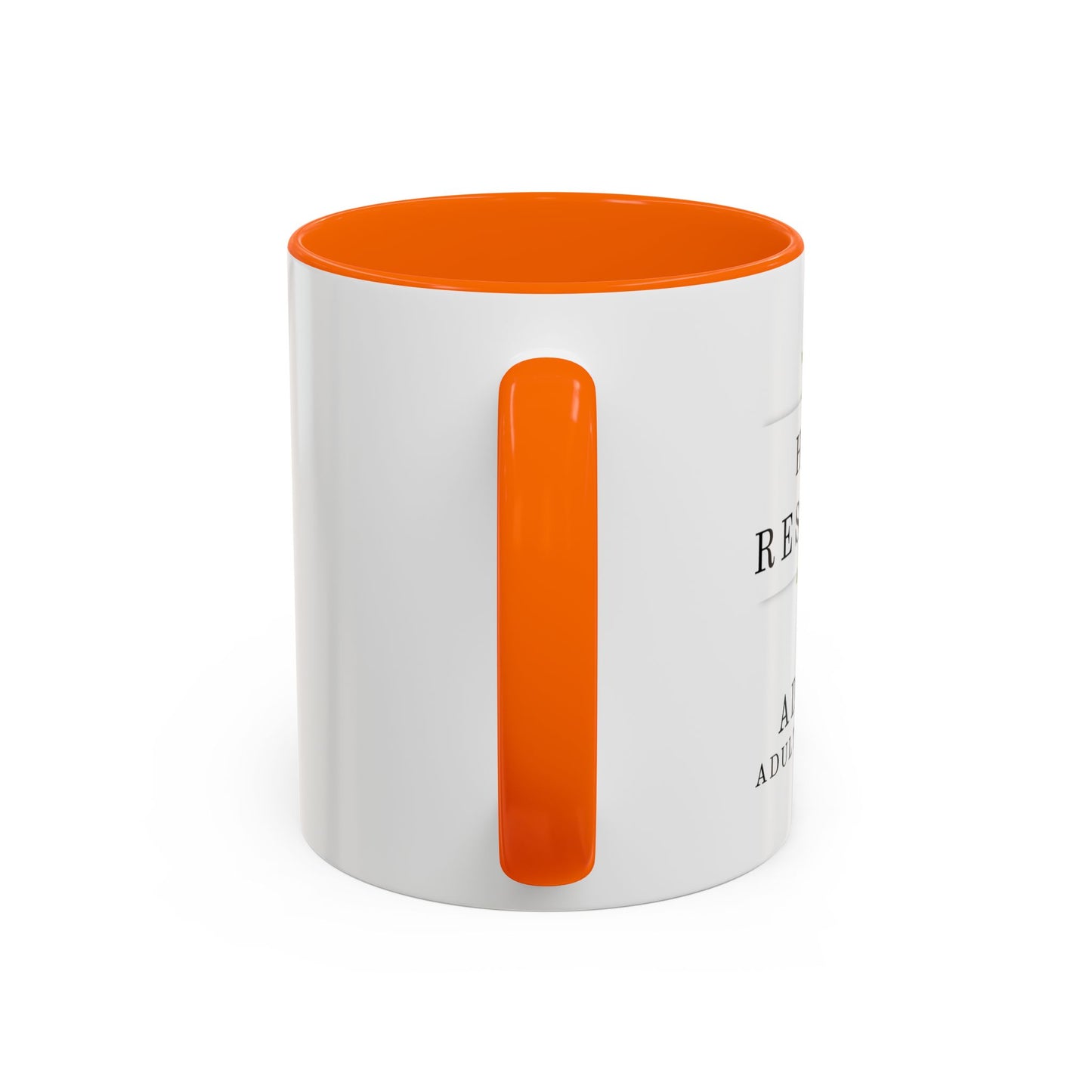 Human Resources Floral Coffee Mug: "Because Common Sense Isn’t That Common"