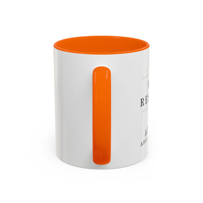 Human Resources Floral Coffee Mug: "Because Common Sense Isn’t That Common"