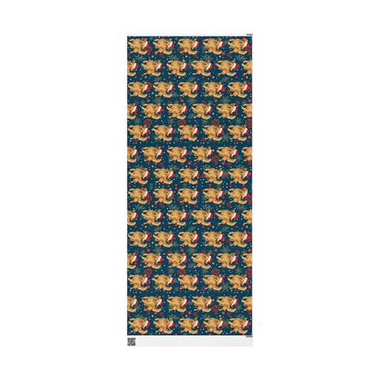 Golden Retriever Wrapping Paper