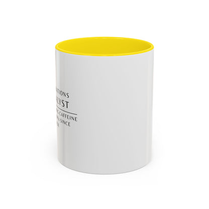 Operations Analyst Coffee Mug – “Turning Caffeine Into KPIs Since...Forever”