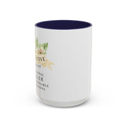 Executive Assistant Floral Coffee Mug – “Professional Juggler of Unreasonable Expectations”