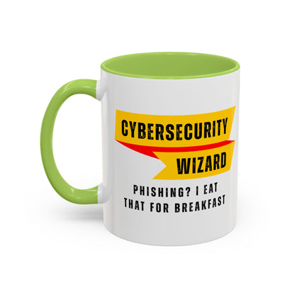 Cybersecurity Coffee Mug - "Fishing? I eat that for breakfast"