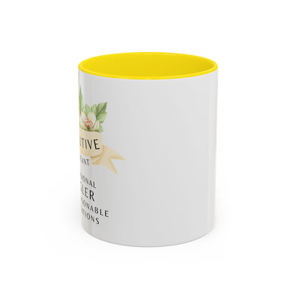 Executive Assistant Floral Coffee Mug – “Professional Juggler of Unreasonable Expectations”