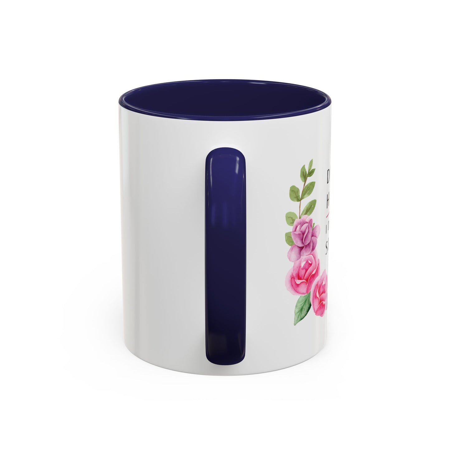 Dental Hygienist Floral Mug – "I Do It for the Sparkle"