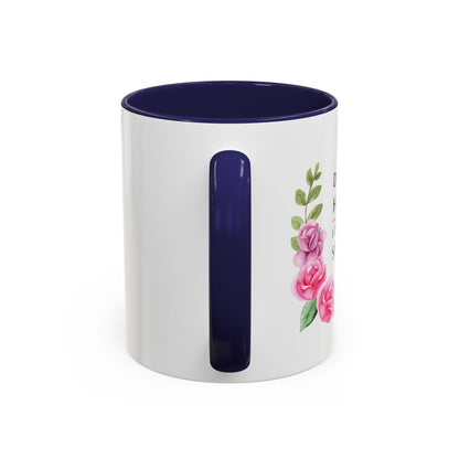 Dental Hygienist Floral Mug – "I Do It for the Sparkle"