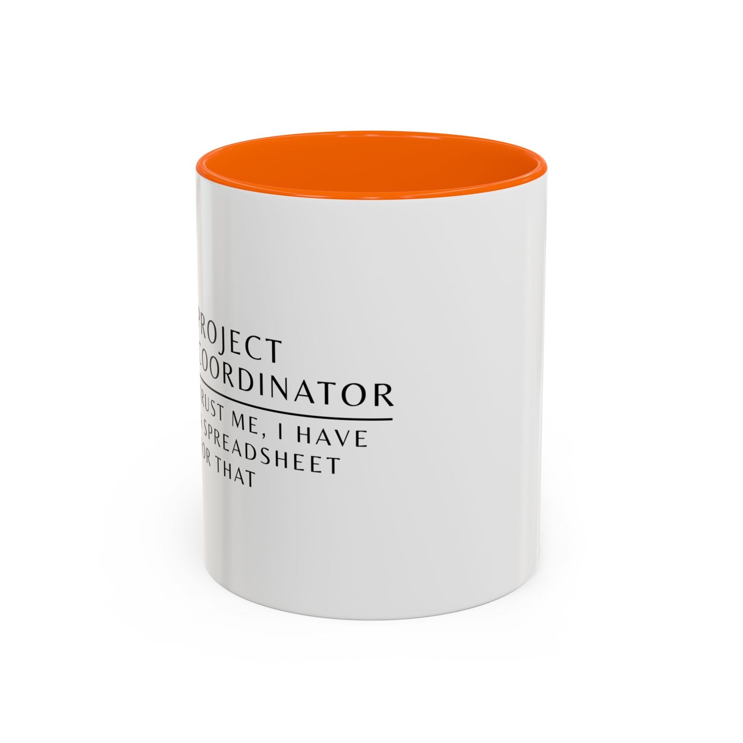 Project Coordinator Rainbow Mandala Coffee Mug – “Trust me, I have a spreadsheet for that.”