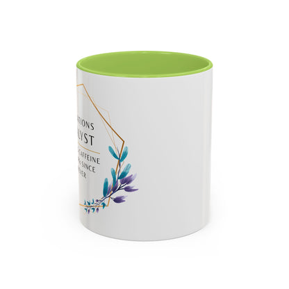 Operations Analyst Coffee Mug – “Turning Caffeine Into KPIs Since...Forever”