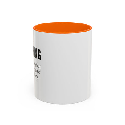 Teacher Coffee Mug – “The art of keeping small humans alive while explaining fractions”