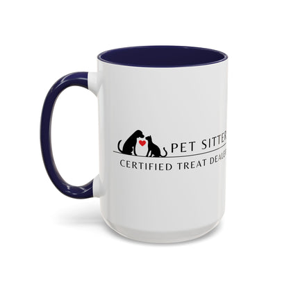Pet Sitter Coffee Mug – “Certified Treat Dealer.”