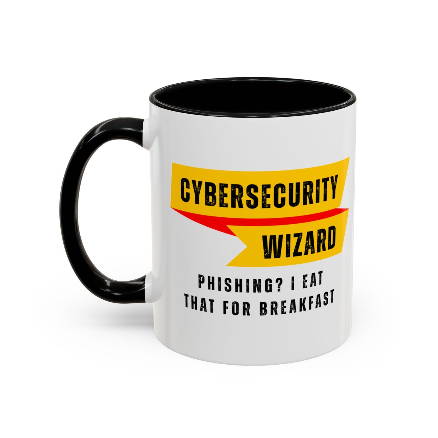 Cybersecurity Coffee Mug - "Fishing? I eat that for breakfast"
