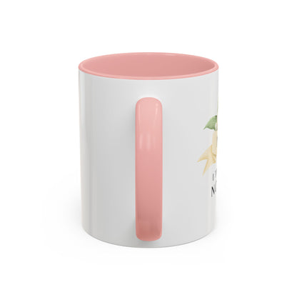 Nurse Floral Coffee Mug – "I Triage Your Nonsense Daily"