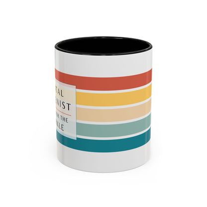 Dental Hygienist Striped Coffee Mug – "I Do It for the Sparkle"