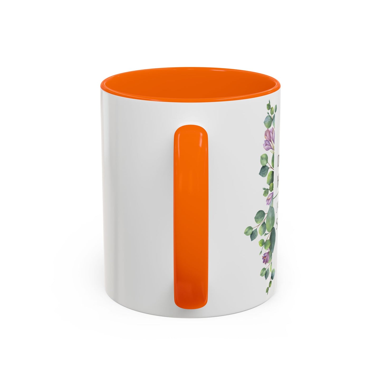 Dental Hygienist, Floral Coffee Mug – "Just Here for the Scrape Sound"