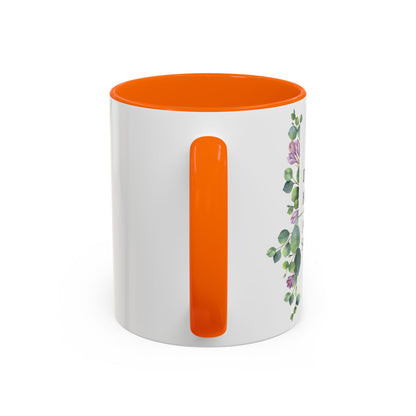 Dental Hygienist, Floral Coffee Mug – "Just Here for the Scrape Sound"