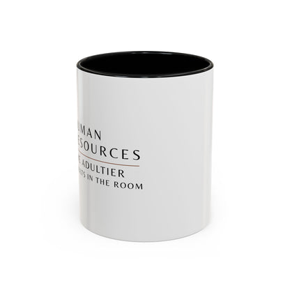 Human Resources Sunflower Coffee Mug: "Because Common Sense Isn’t That Common"