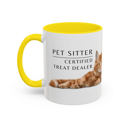Pet Sitter Coffee Mug – “Certified Treat Dealer.”