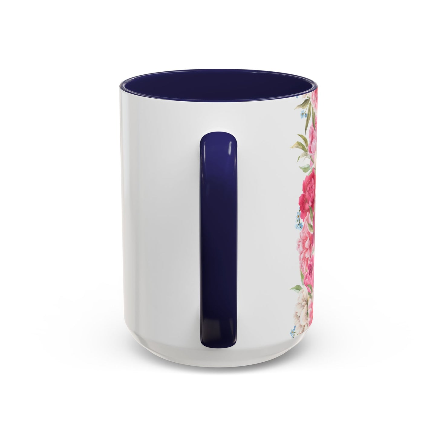 Dental Hygienist Floral Coffee Mug – "Warning: Sharp Tools, Sharper Sarcasm"