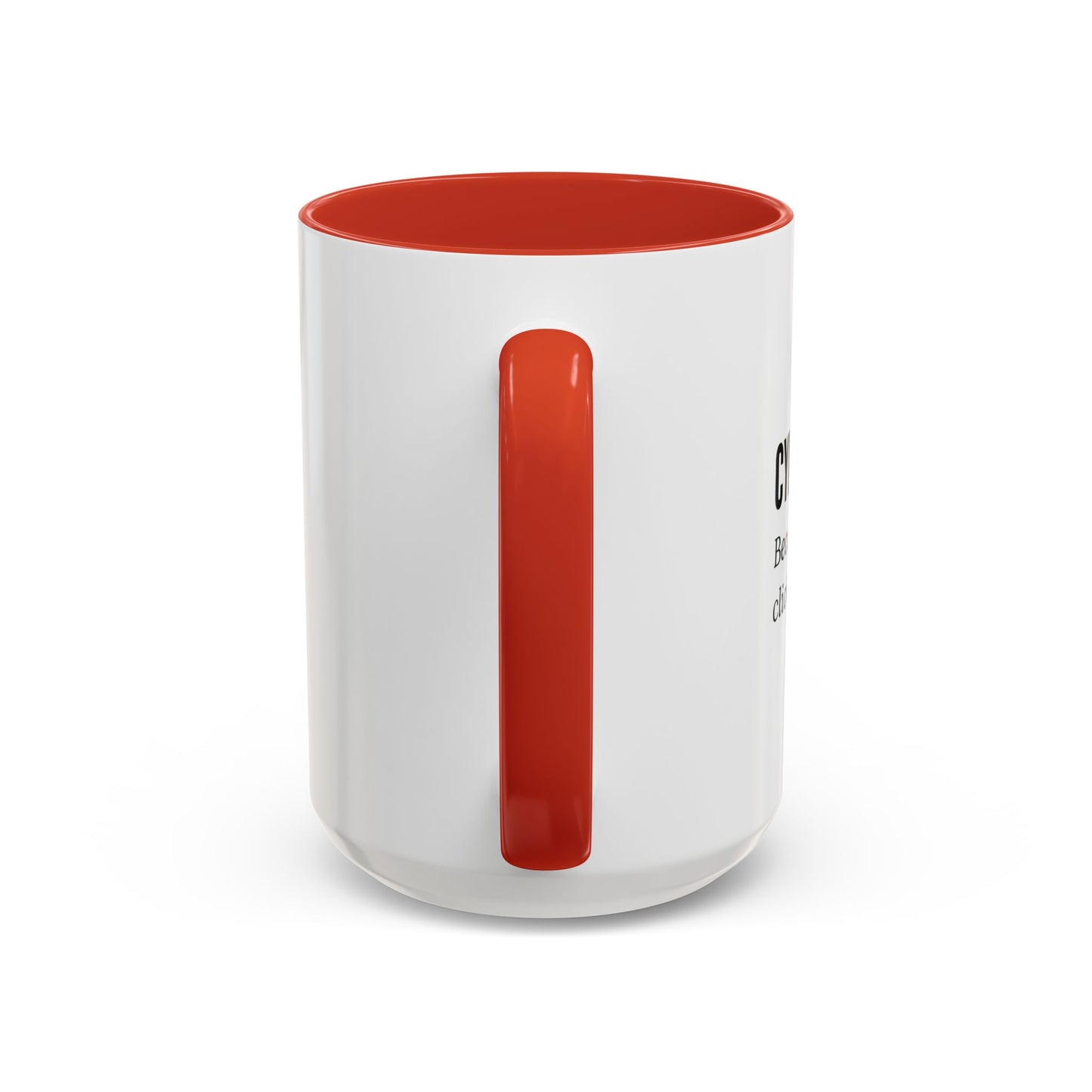 Cybersecurity Coffee Mug - "Because You Clicked the Link"