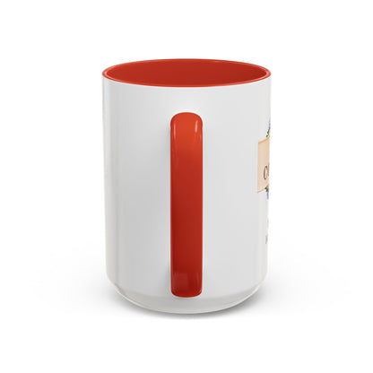Project Coordinator Funny Floral Mug – “My to-do list has a to-do list.”