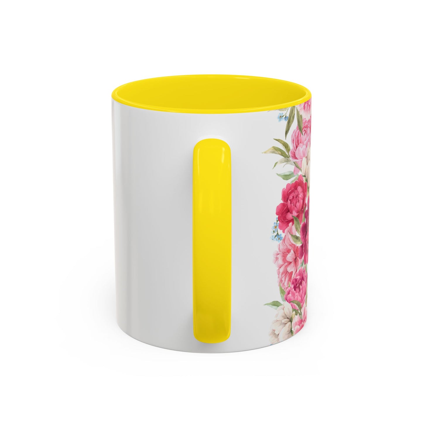 Dental Hygienist Floral Coffee Mug – "Warning: Sharp Tools, Sharper Sarcasm"